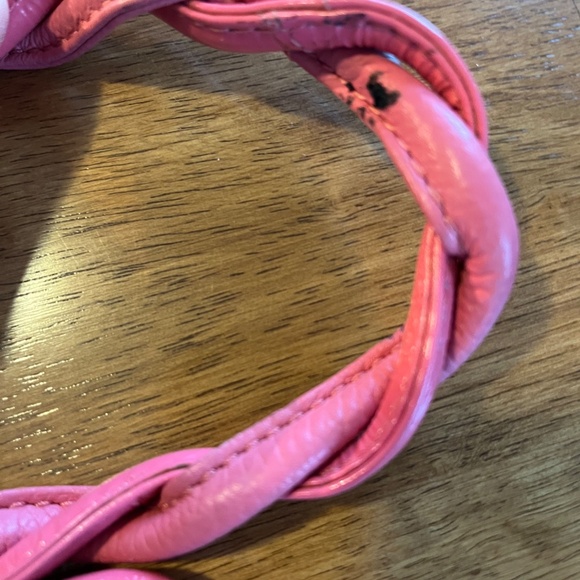 Michael Rome Designs Pink Leather Satchel - Picture 8 of 8